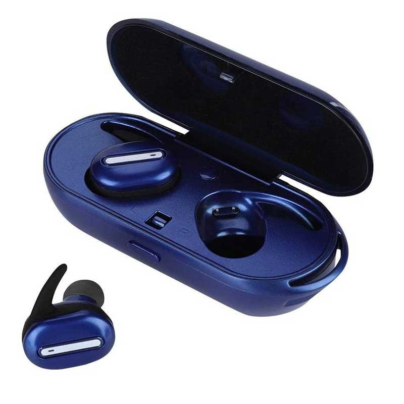 Fineblue TWS-R9 True Wireless Earbuds 3D Stereo HiFi Headset With Charging Case - astrosoar details blue