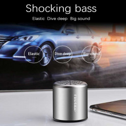 Fineblue MK-10 Speaker, Portable Wireless Bluetooth Stereo Bass Speaker with Metal Shell, Twins Speaker - astrosoar details 3