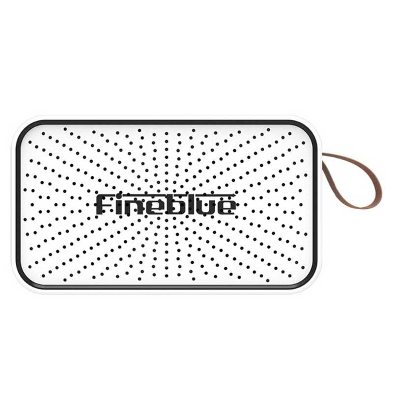 Fineblue MK-12 Speaker Wireless HiFi Bluetooth Speaker TF Card Radio Hands-free Calling - astrosoar details white