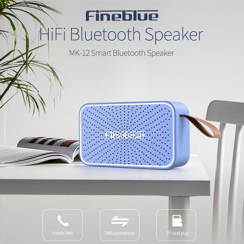 Fineblue MK-12 Speaker Wireless HiFi Bluetooth Speaker TF Card Radio Hands-free Calling - astrosoar details 4