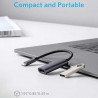 Byhein USB C to HDMI Adapter, 310 USB-C Adapter (4K HDMI), Aluminum Portable USB C Adapter - Detail 5 | astrosoar.com