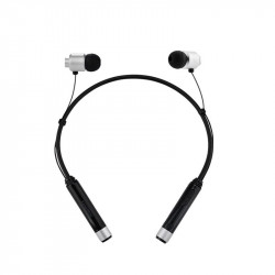 Auriculares deportivos F600i | Auriculares estéreo inalámbricos con banda para el cuello Auriculares magnéticos Mensaje de voz
